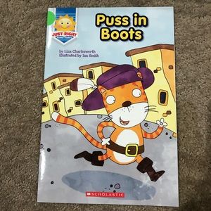 📚5 for $15 Puss in Boots by Liza Charlesworth Children’s book